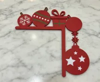 Coin de porte décoration de Noël — photo 8