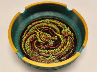 Cenicero dragón