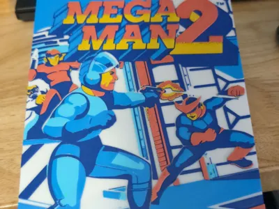 Megaman 2 (US) Box Cover Art / Poster / HueForge