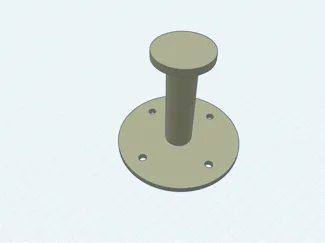 spool holder for wall