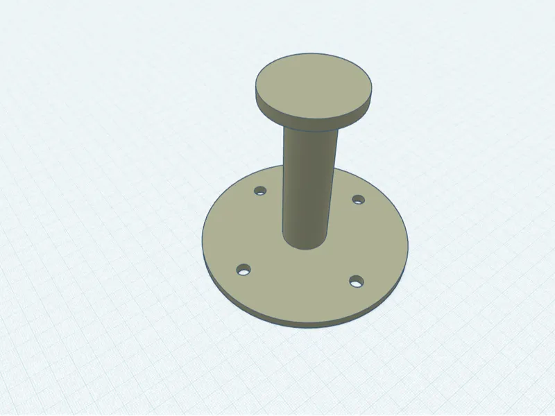 spool holder for wall