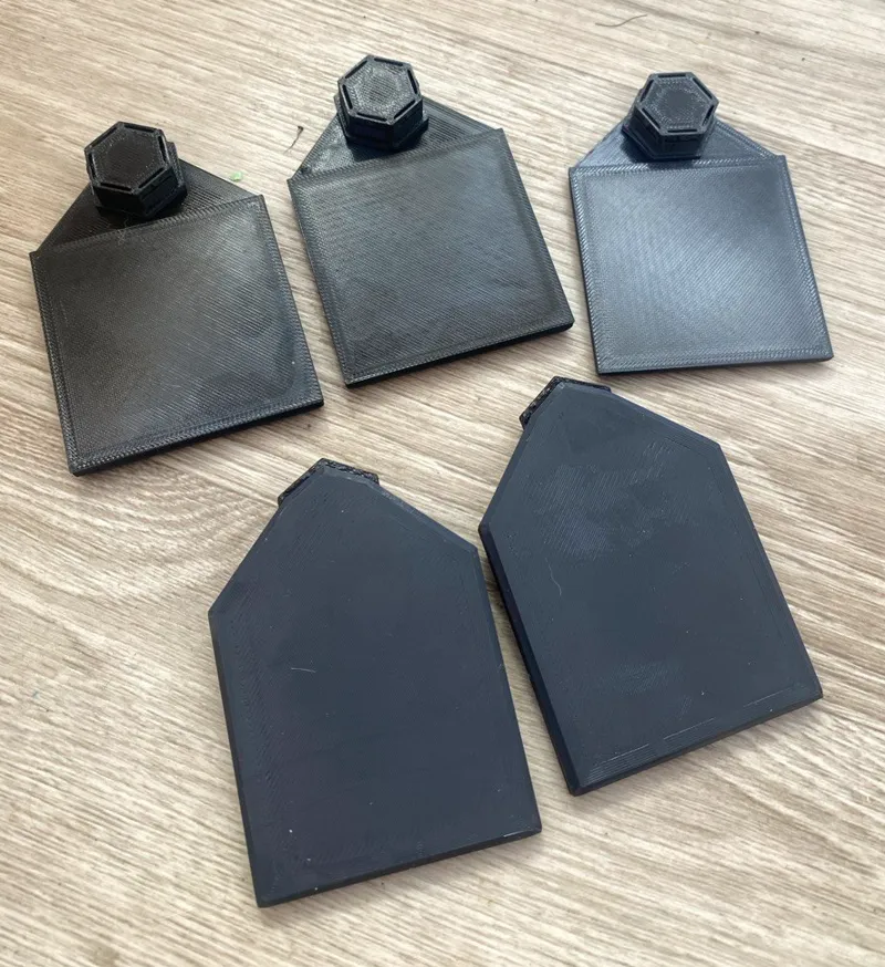 Honeycomb Wall mount for adhesive pads - no screws