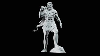 Hercules statue