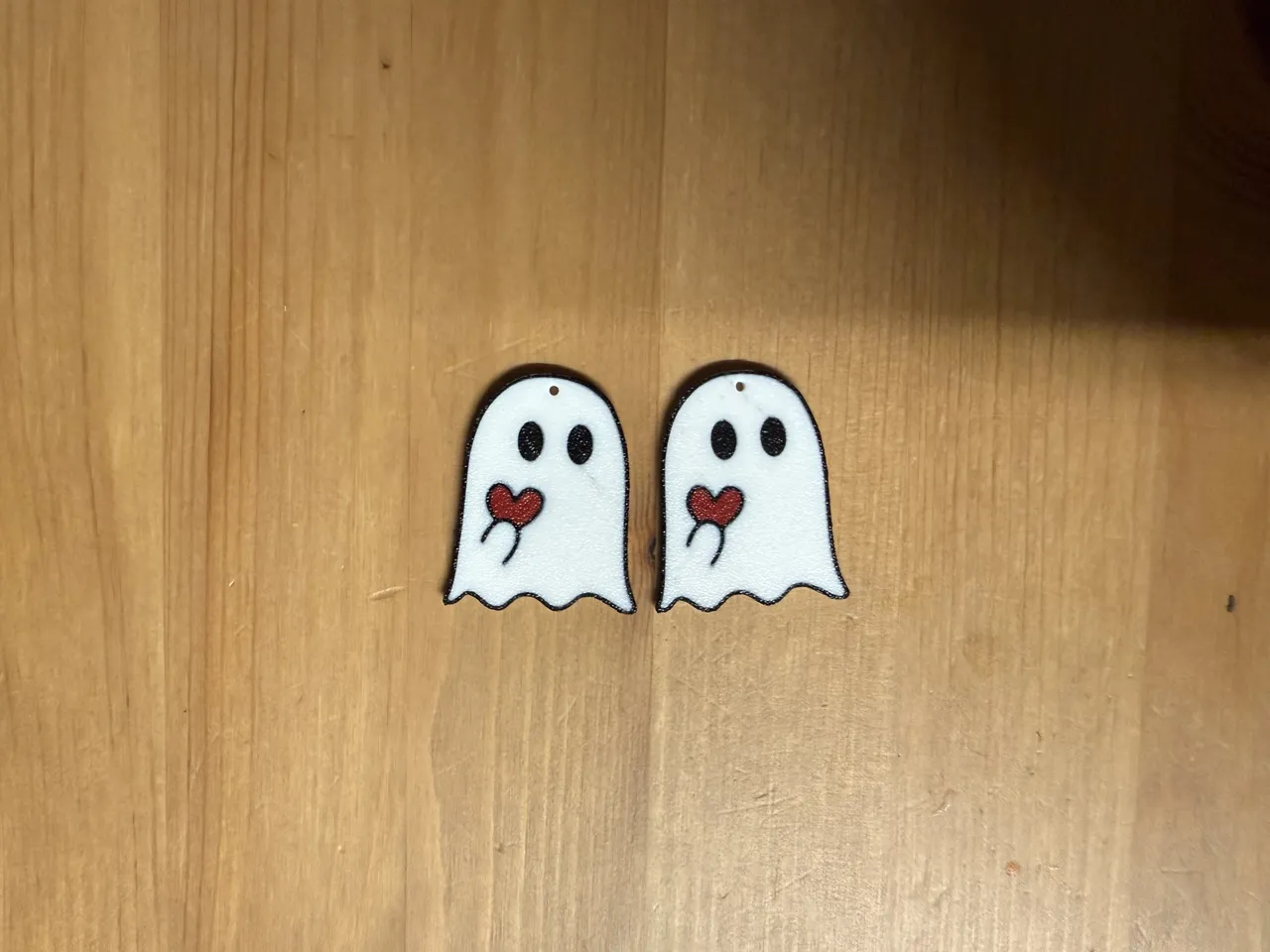 Cute Ghost Earrings ((Free Commercial Use)) view 2