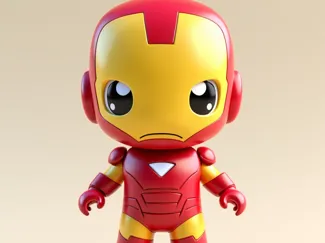 Iron Man figure character Full Suit POP style