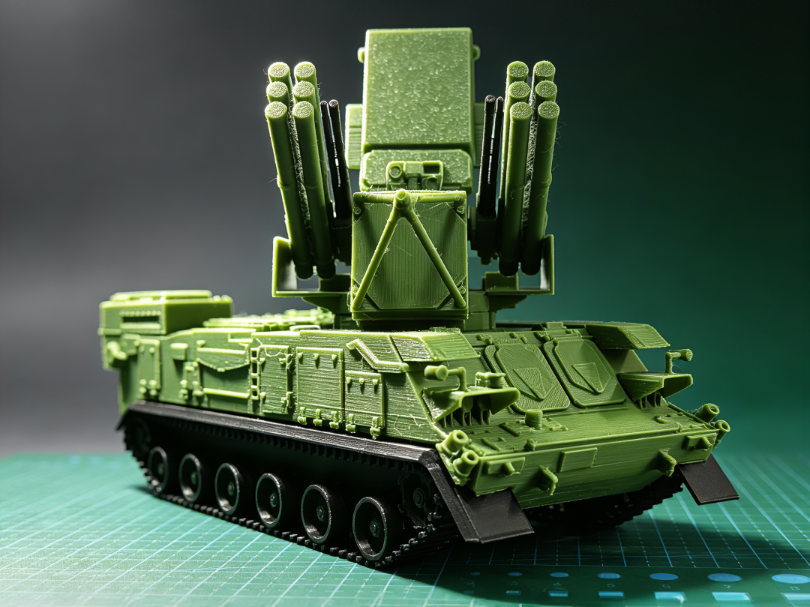 铠甲SM-SV 弹炮合一防空系统 1：72