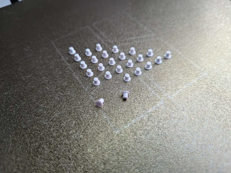 Ikea BYAS TV Bench hole cover plugs