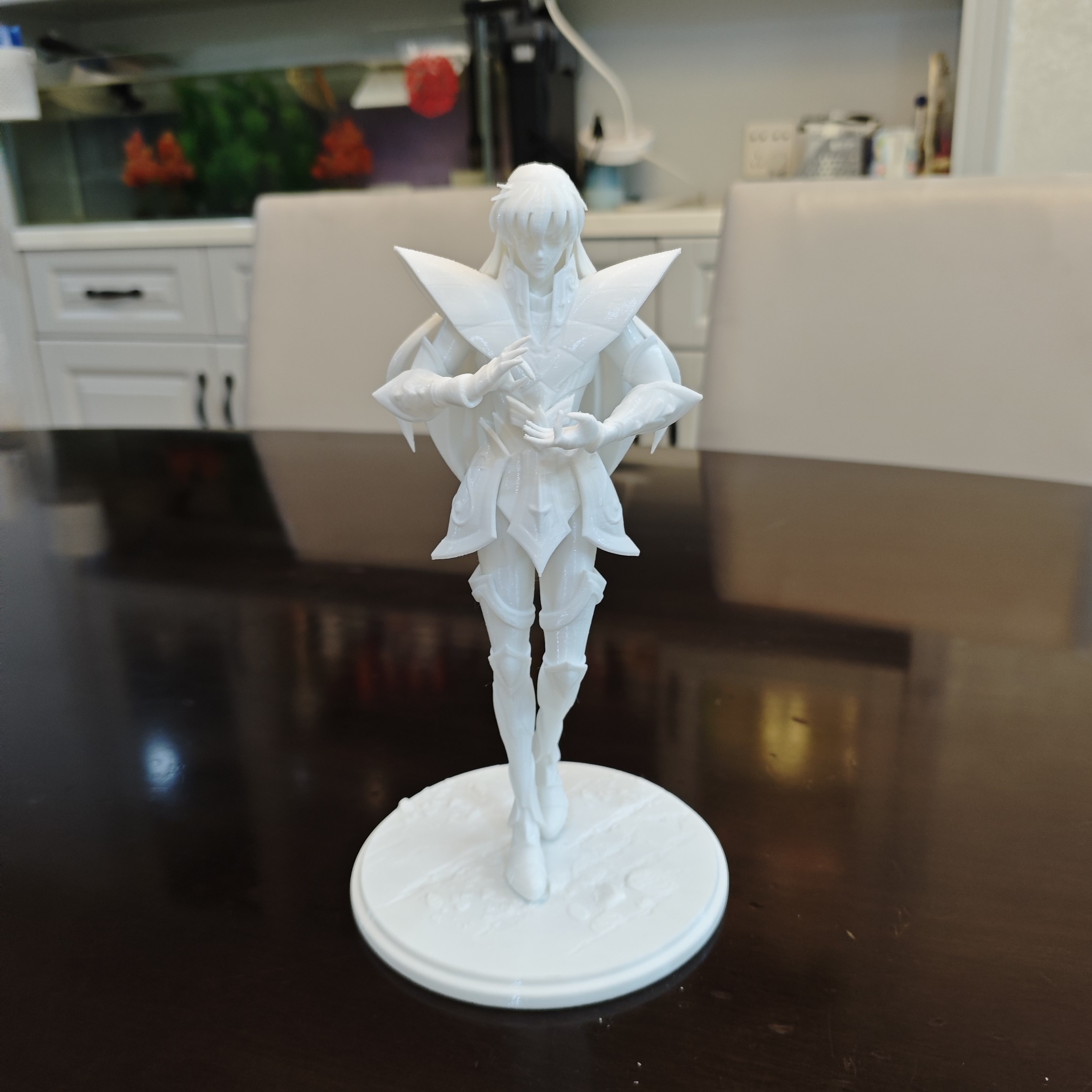 Miniatura 2 do modelo 3D 【圣斗士】处女座-沙加手办 模型摆件玩具 优化支撑 新手好打 一键打印 所见即所得