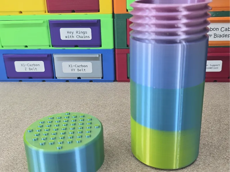 Brick Storage to Go with Buildable Lid