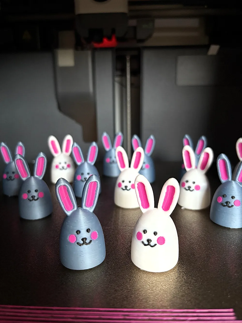 Mini Cute Bunnies - Free 3D Print Model - MakerWorld