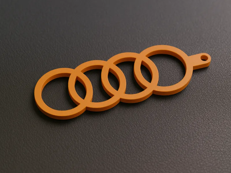 Audi keychain