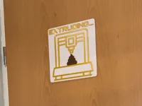 Extruding Bathroom Sign - AMS / 3MF