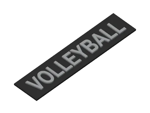 Volleyball Sign