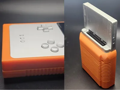 DMGrip for Analogue Pocket, Game Boy Classic Style