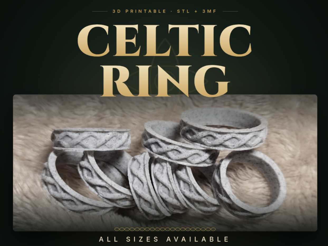 Celtic Ring - All Sizes