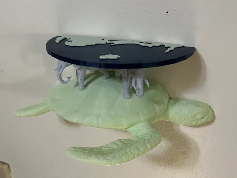 Discworld wall decor/shelf