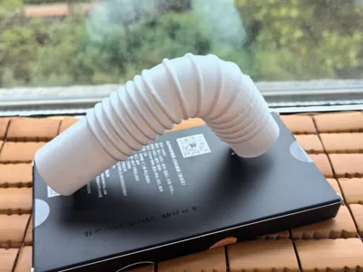 Corrugated Pipe 3D Printing Model