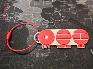 BTS world tour Keychain