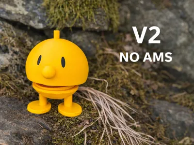 Spring Figure – Bouncy Desk Toy V2 NO AMS