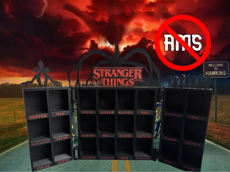 Stranger Things KinderJoy Funko Display OHNE AMS