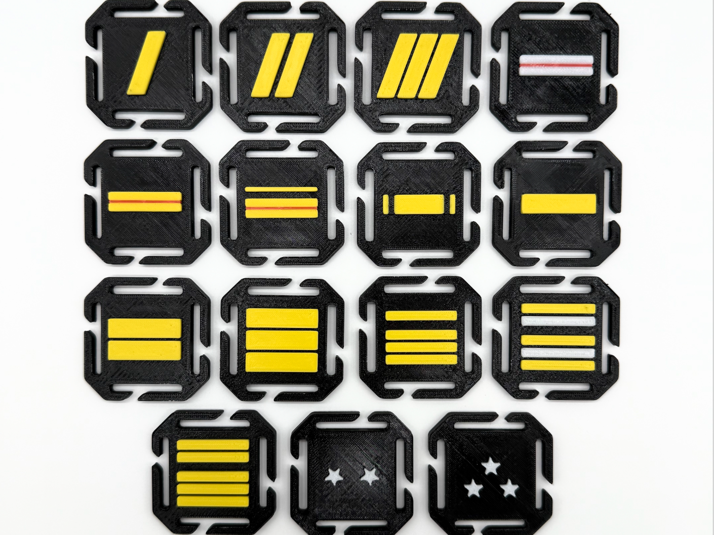 Système de fixation MOLLE Grade Gendarmerie Mobile