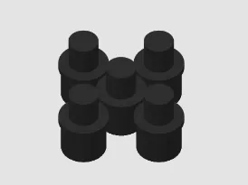 Coleman camping table leg end