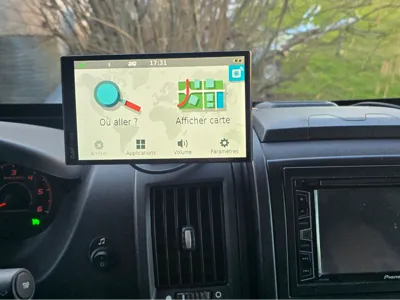 support gps Garmin Ducato