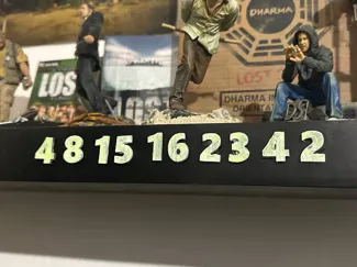 LOST  NUMBER 4 8 15 16 23 42 