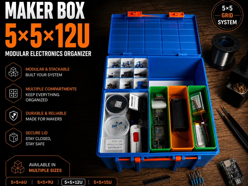 MAKER BOX | 5x5x12U