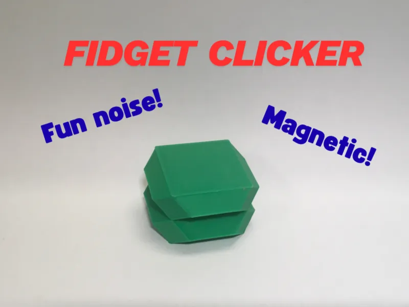 Magnetic Fidget Clicker