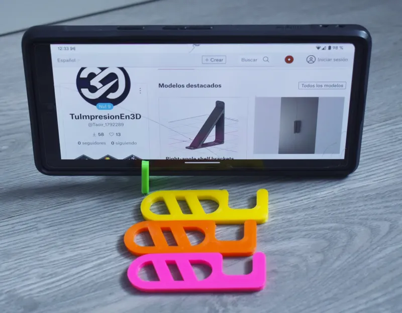 Keychain Phone Stand