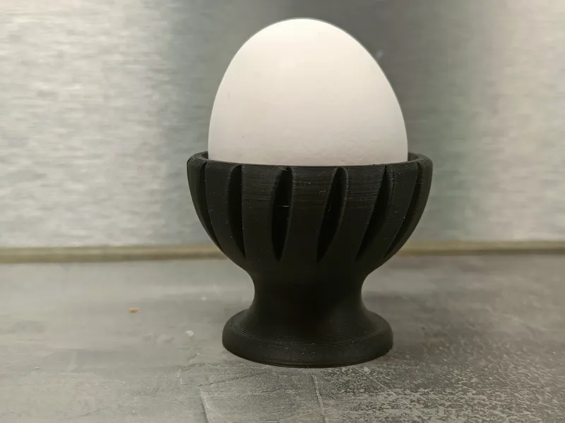 Egg Cup – Modern Textured Design