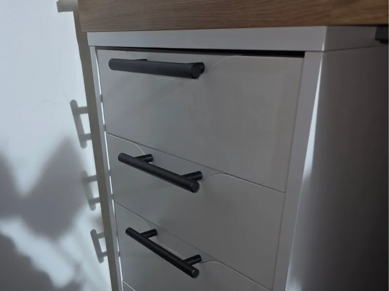 IKEA Alex drawer handle/knob mount