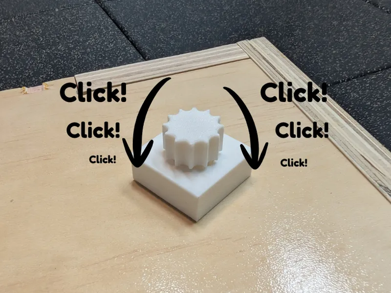 Endless Clicky Dial Less than 10G of Filament 