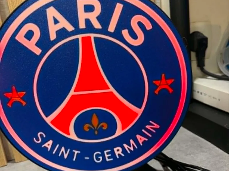 lampe psg 2 etoile