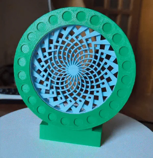 Ring Gears Illusion view 3