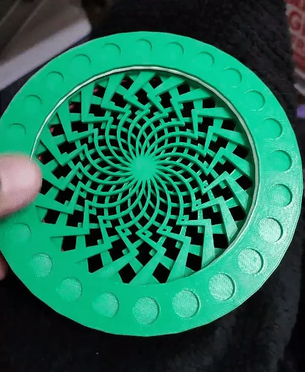 Ring Gears Illusion view 4