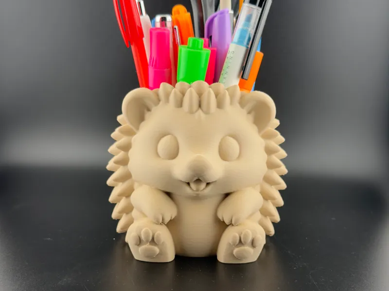 Hedgehog Pen Holder/Flower Pot