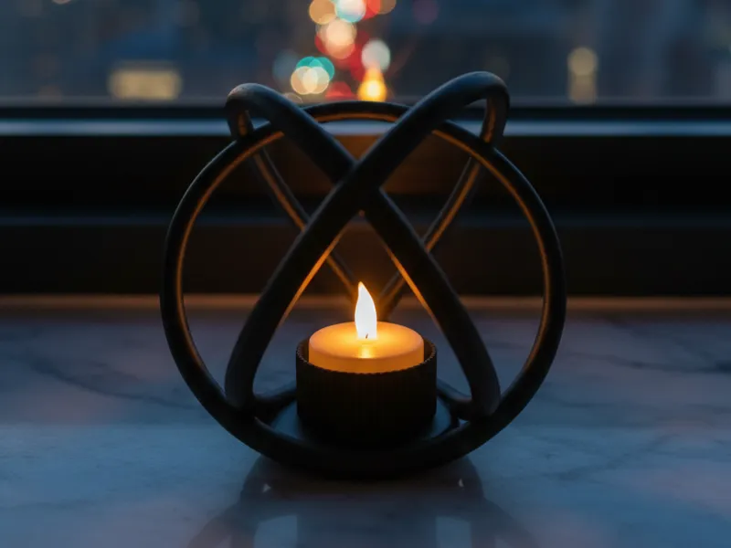 Hoop candlestick without SUPPORT