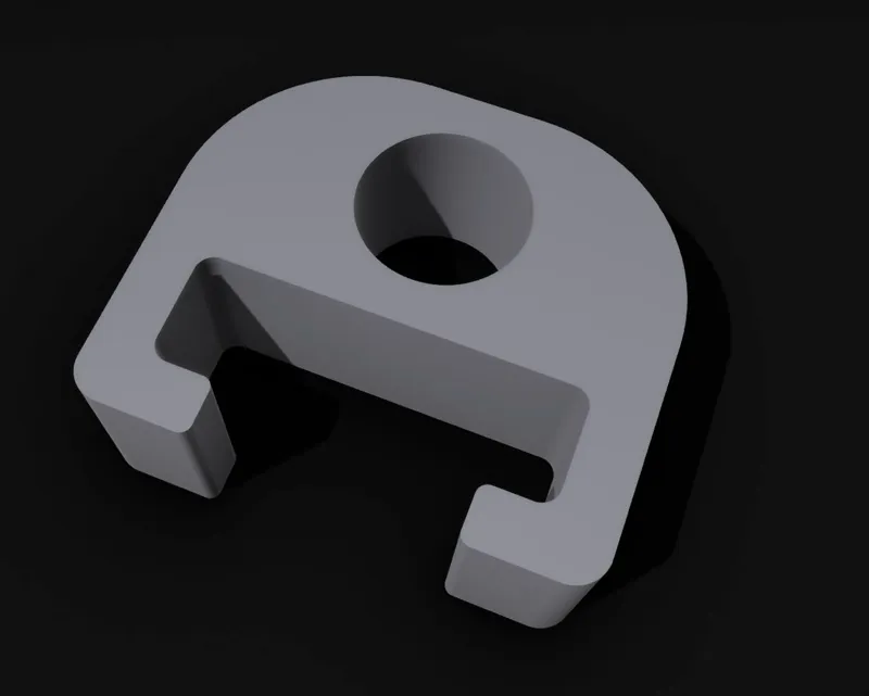 PTFE tube clip