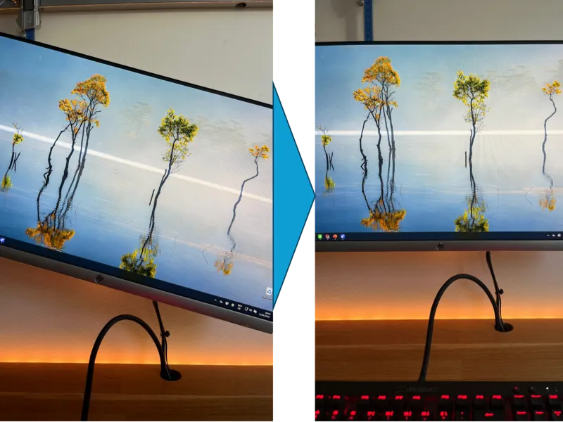 Adjustable Wall Mount for HPes / HPer Monitor