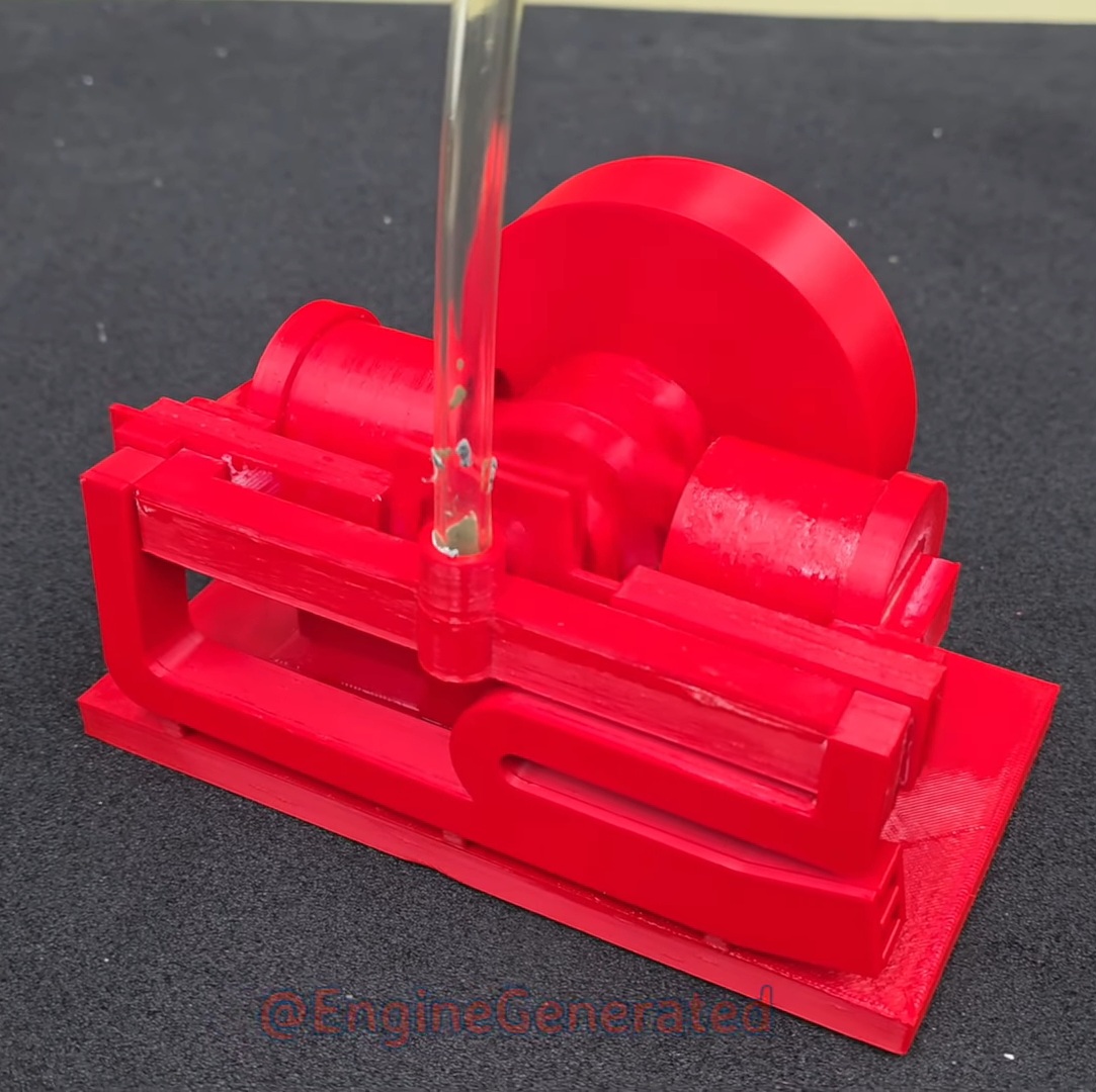 Miniatura 1 do modelo 3D Boxer Twin Air Engine 