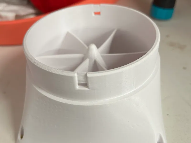 4" Dryer Vent Fan Adaptor Great for Shed, Coop, RV