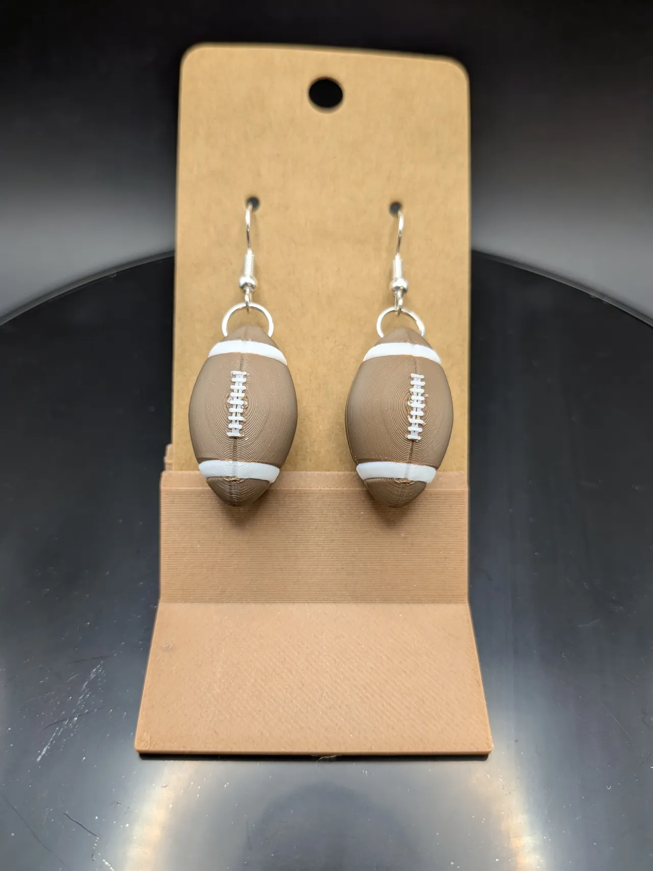 Football Earrings view 2
