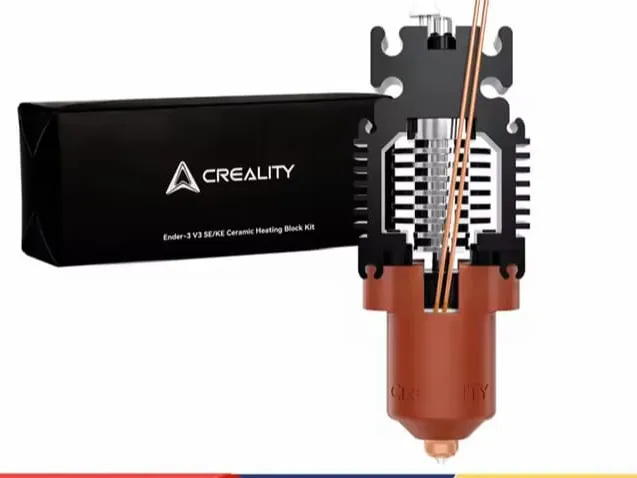 Ender-3 V3 SE/KE cover Hotend Unicorn Nozzle
