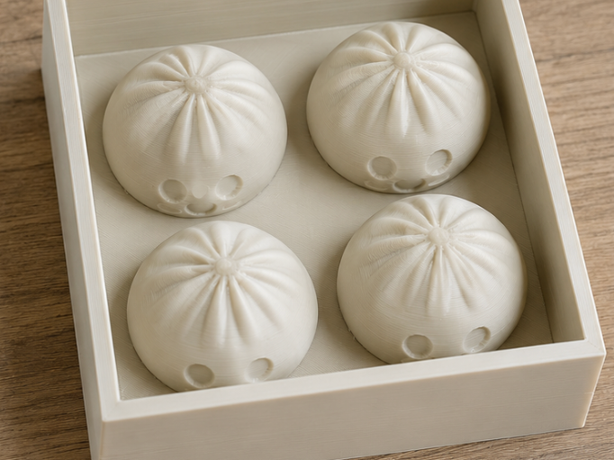 dumpling silicone cast mold for cake pops - 1