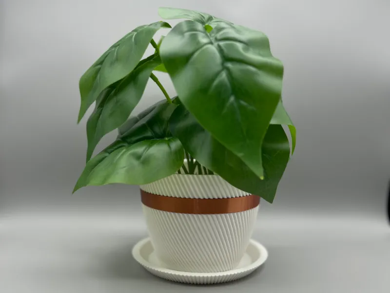 Modern Planter With Drainage- Minimalist