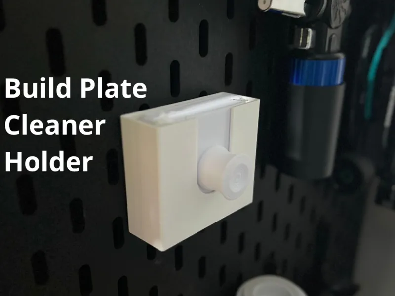 Skadis Mount – Build Plate Cleaner Holder