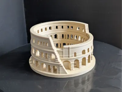 Simplified Colosseum Model – Ancient Amphitheater