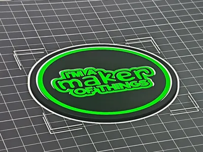 Im A Maker Of Things Coaster